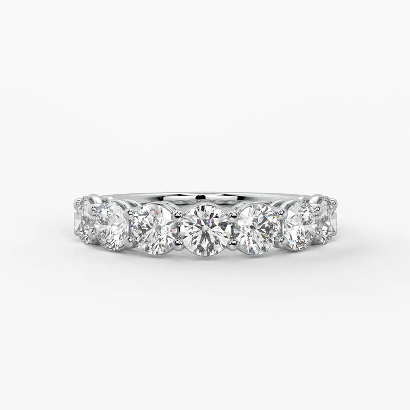 Orvienne Round Diamond Flow Band