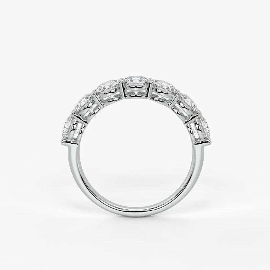 Orvienne Round Diamond Flow Band