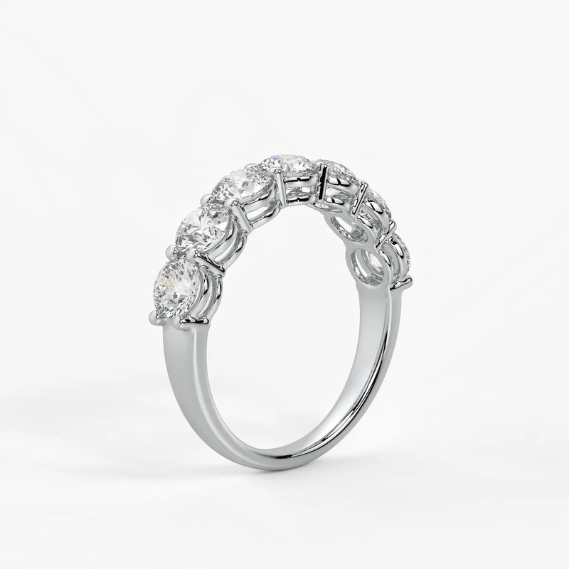 Orvienne Round Diamond Flow Band
