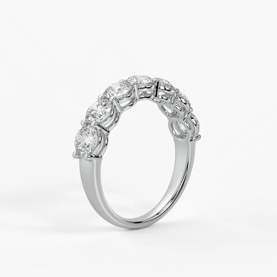 Orvienne Round Diamond Flow Band