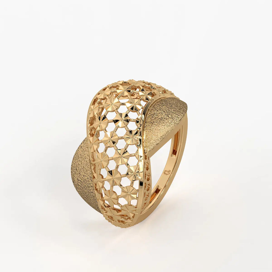 Florava Mesh Crown Ring