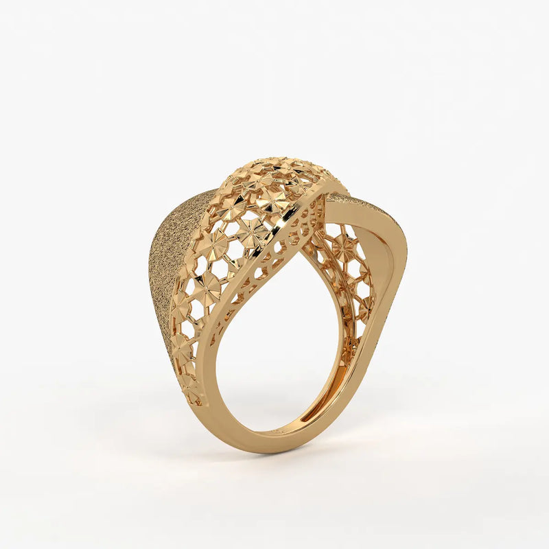 Florava Mesh Crown Ring