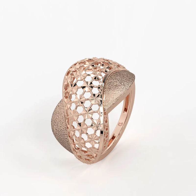 Florava Mesh Crown Ring