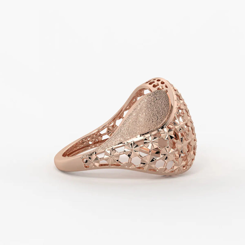 Florava Mesh Crown Ring