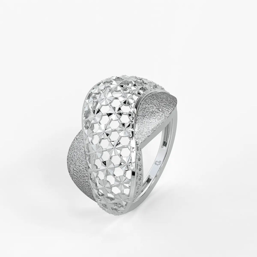 Florava Mesh Crown Ring