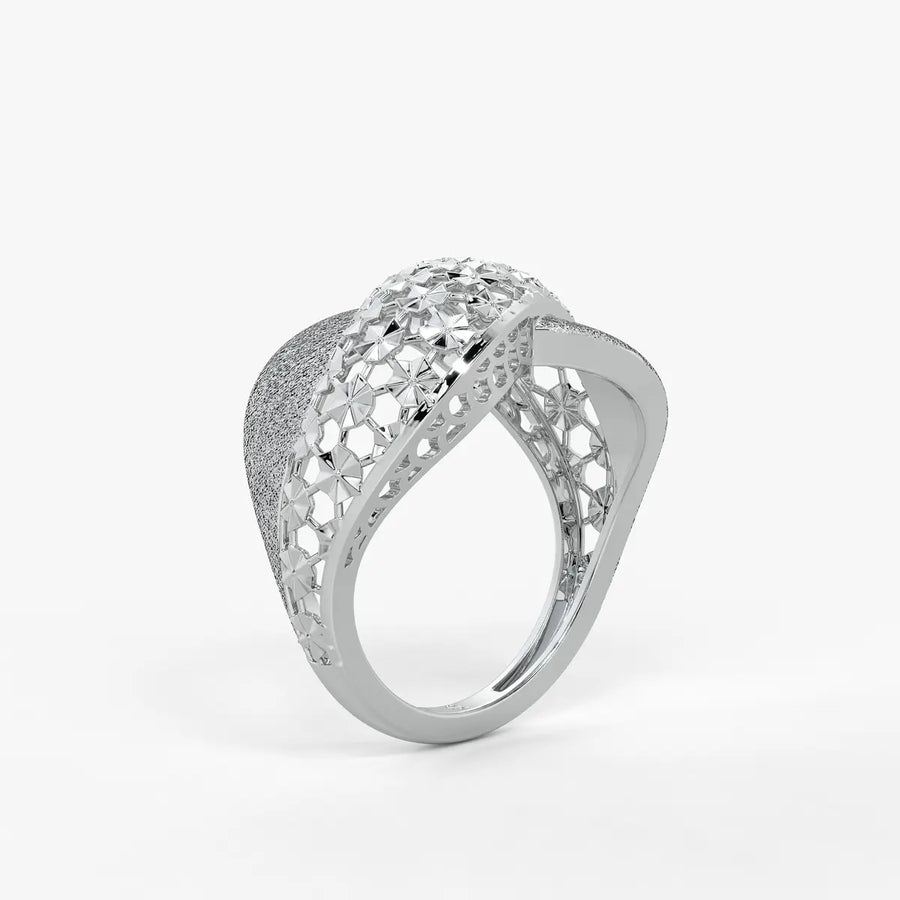 Florava Mesh Crown Ring