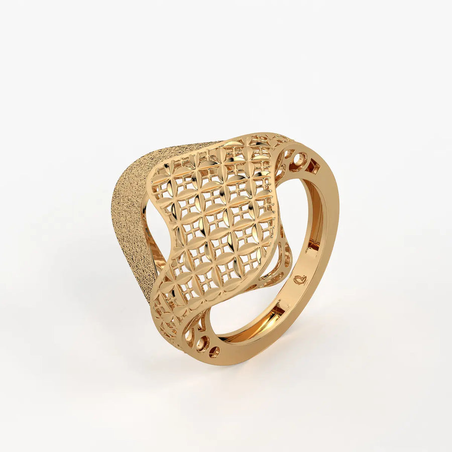 Vireza Wavecrest Filigree Ring