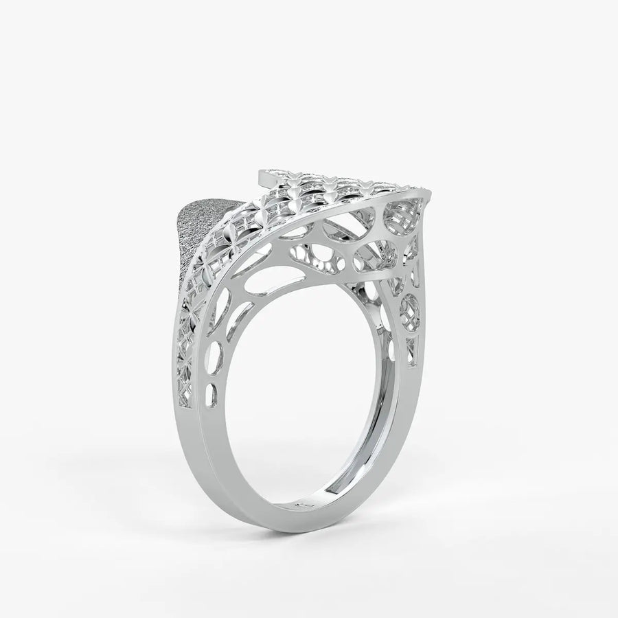 Vireza Wavecrest Filigree Ring
