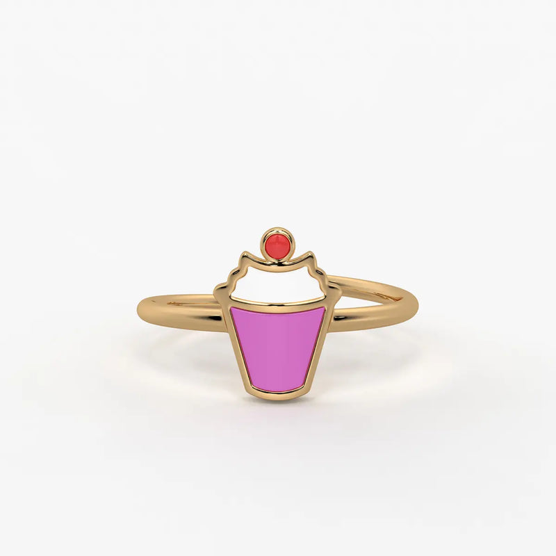 Sugar Swirl Cupcake Delight Ring