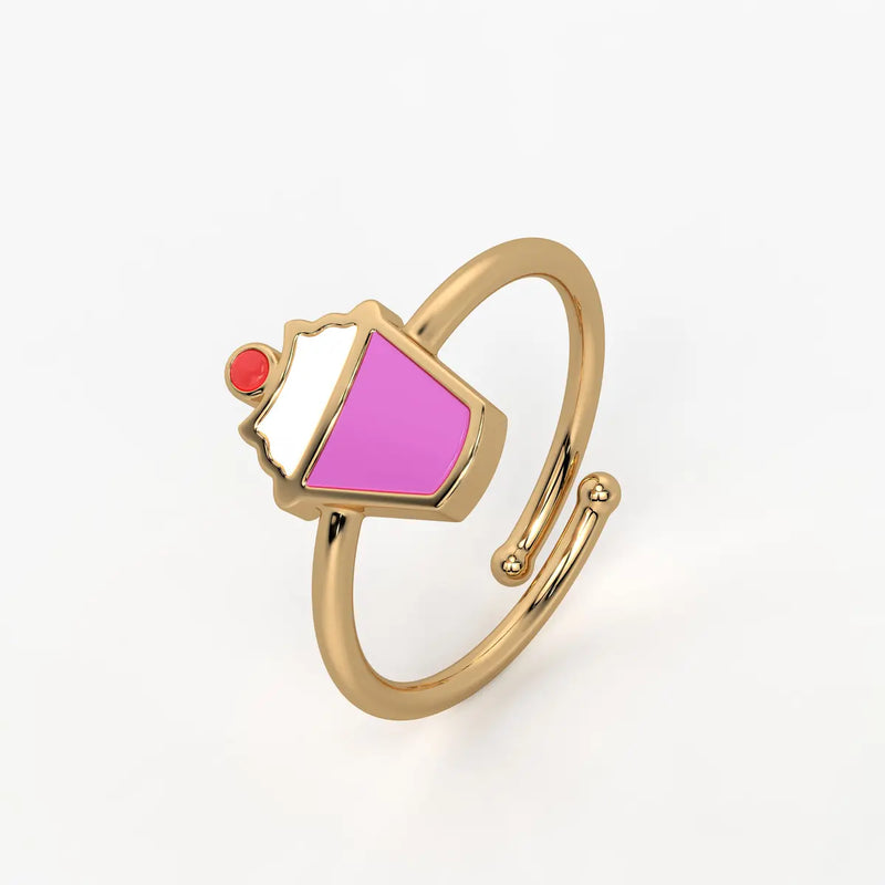 Sugar Swirl Cupcake Delight Ring