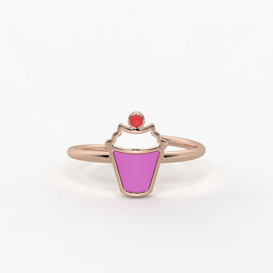 Sugar Swirl Cupcake Delight Ring
