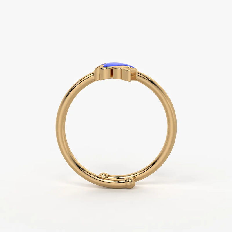 Ocean Joy Dolphin Splash Ring