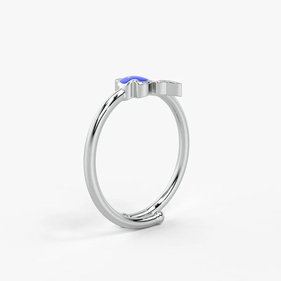 Ocean Joy Dolphin Splash Ring