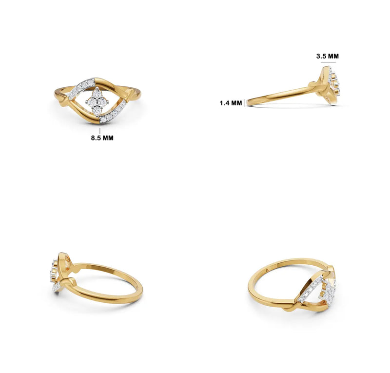 Mystic Eye Diamond Ring