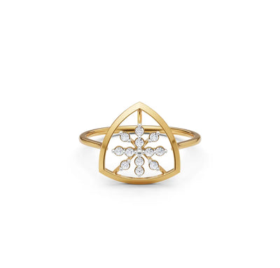 Astraea Starburst Diamond Ring