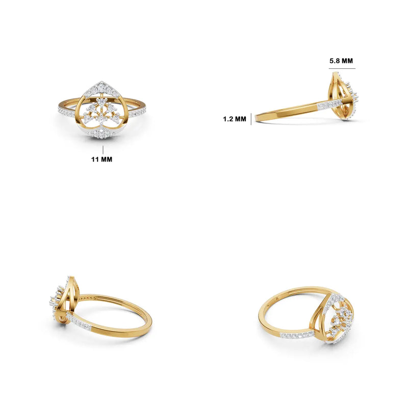 Arlienne Bloom Diamond Ring