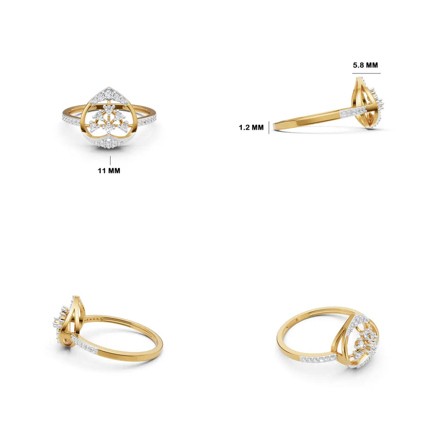 Arlienne Bloom Diamond Ring