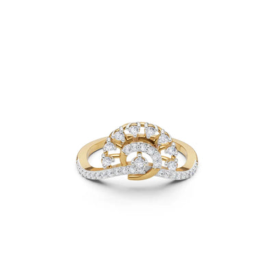 Mirevane Knot Diamond Ring