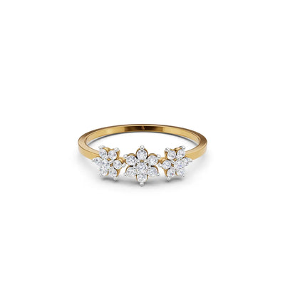 Meadow Muse Floral Cluster Ring