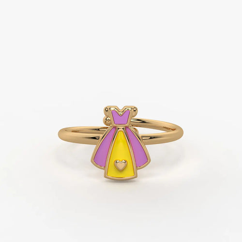 Sweetheart Princess Dress Adjustable Ring