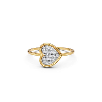 Elara Heart Bloom Cluster Ring