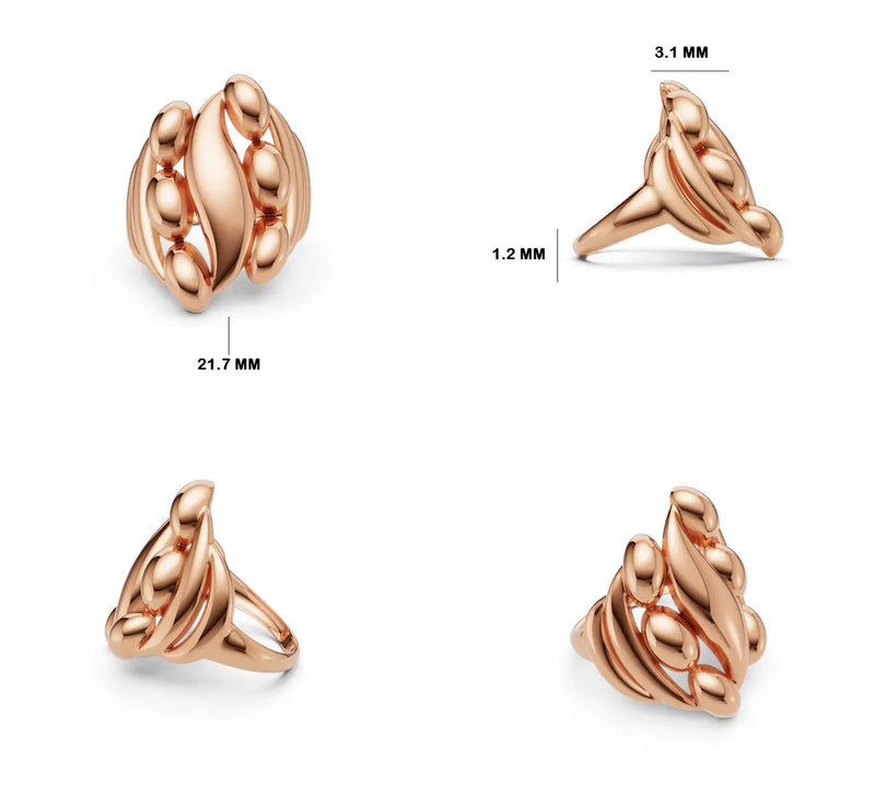 Nivorielle Botanical Pod Ring