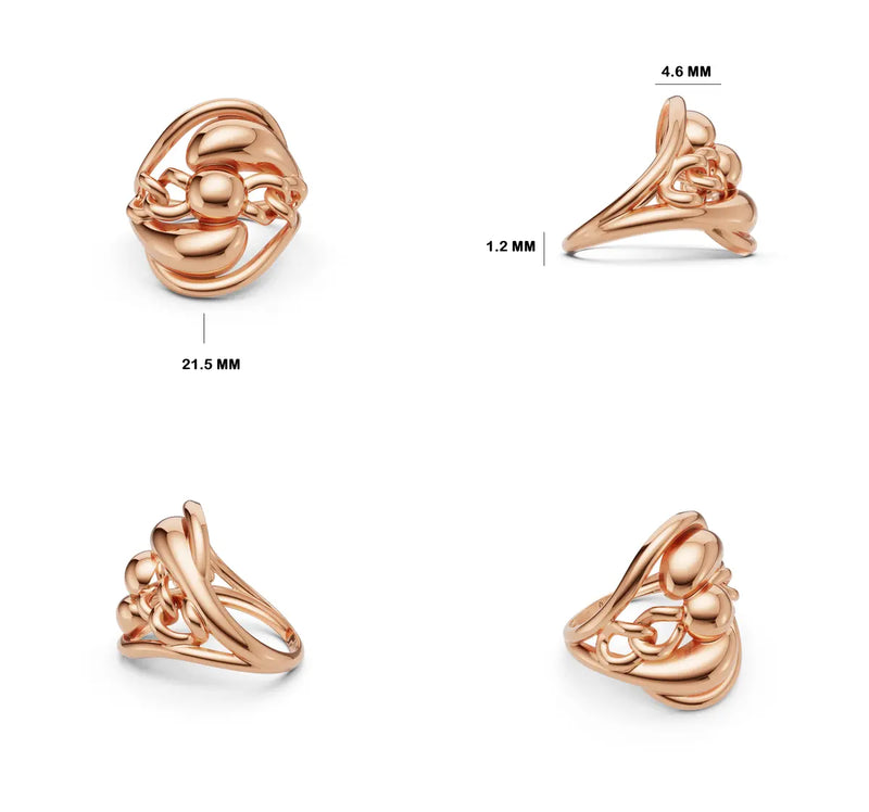 Thaloria Orb Embrace Ring