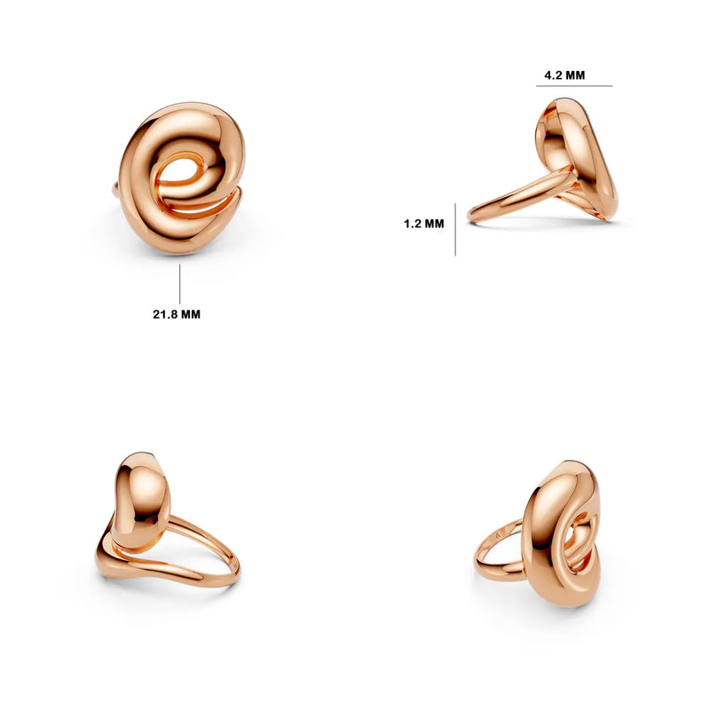 Virelune Spiral Orbit Ring