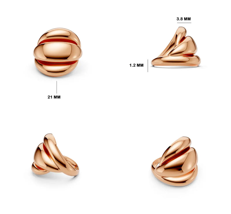 Orvessa Sculpted Dome Ring