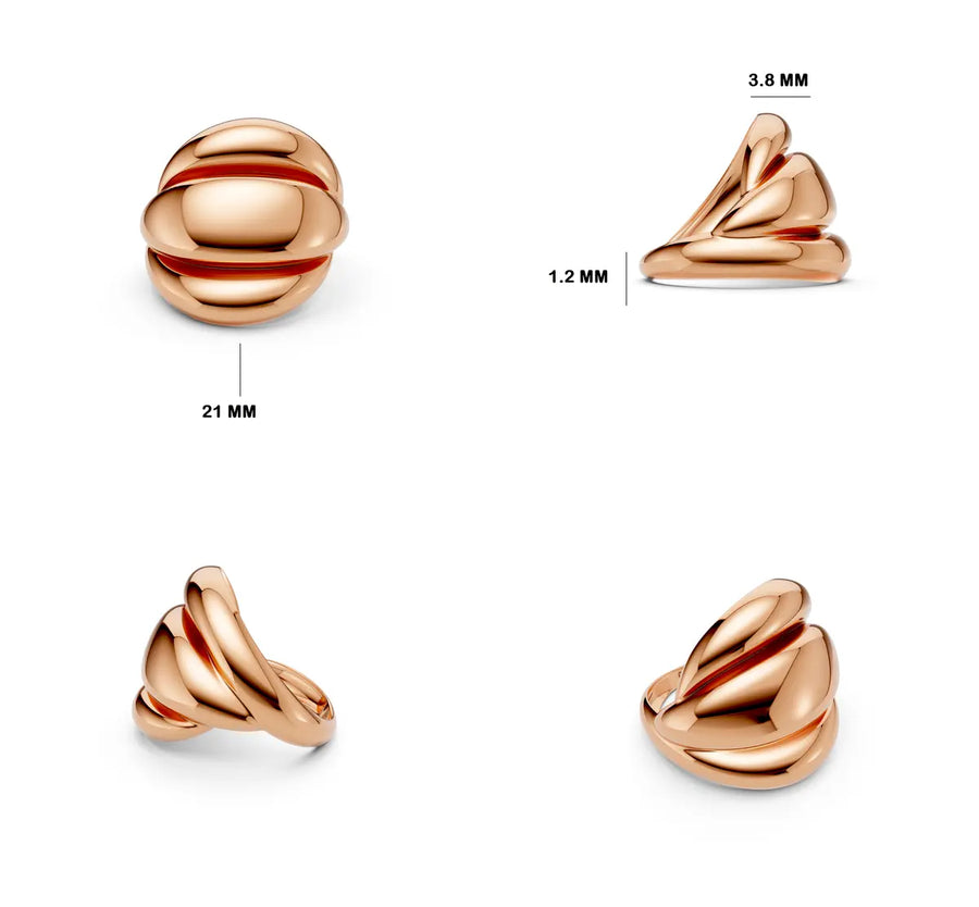 Orvessa Sculpted Dome Ring