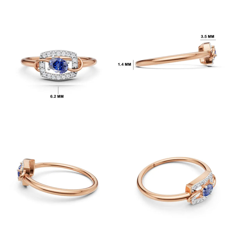 Nadir Royal Constellation Ring