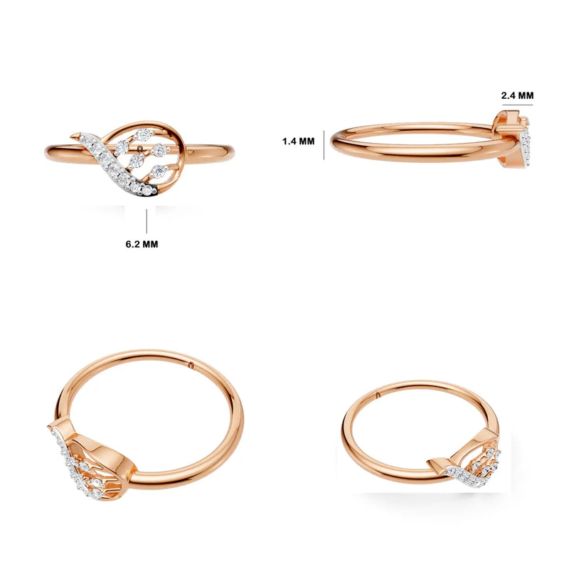 Sylvie Verdant Diamond Ring
