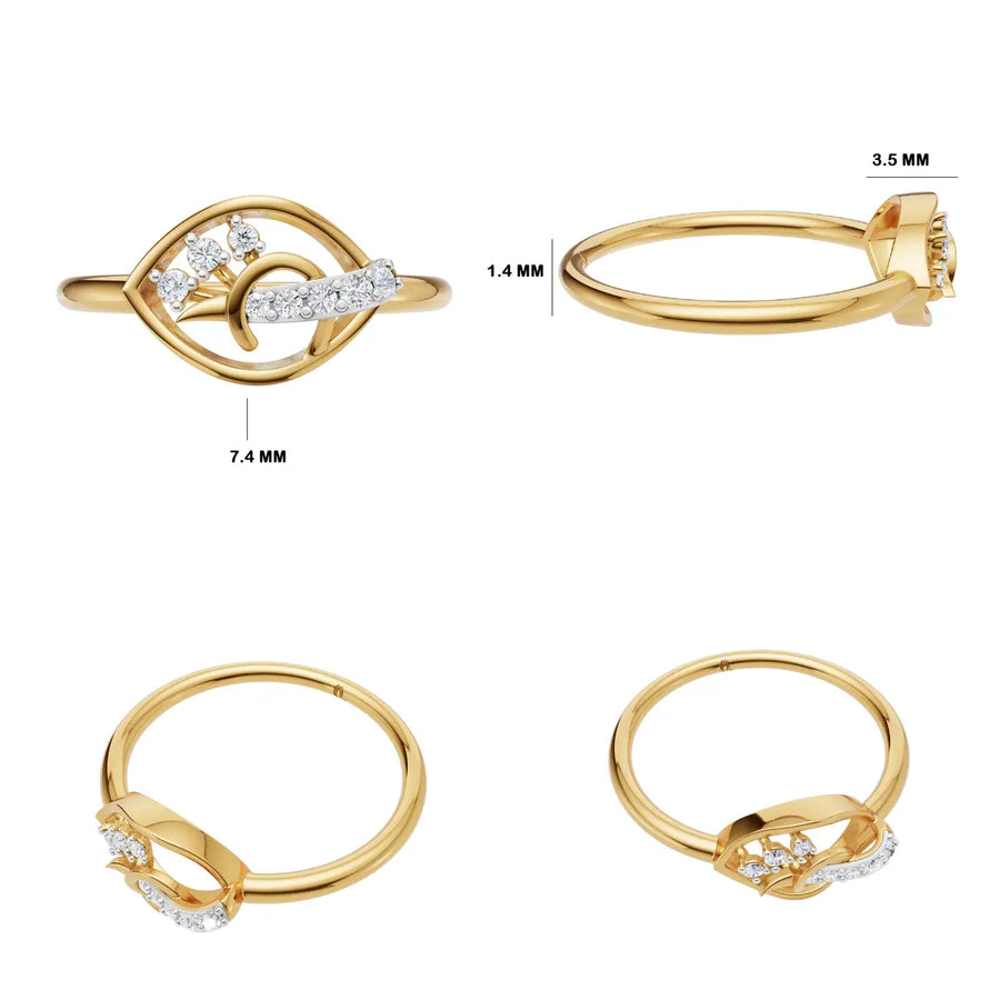 Camille Garland Diamond Ring