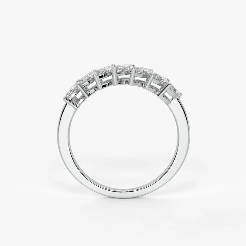 Sylvena Marquise Crest Ring