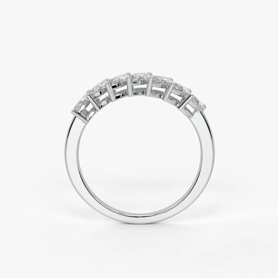 Sylvena Marquise Crest Ring