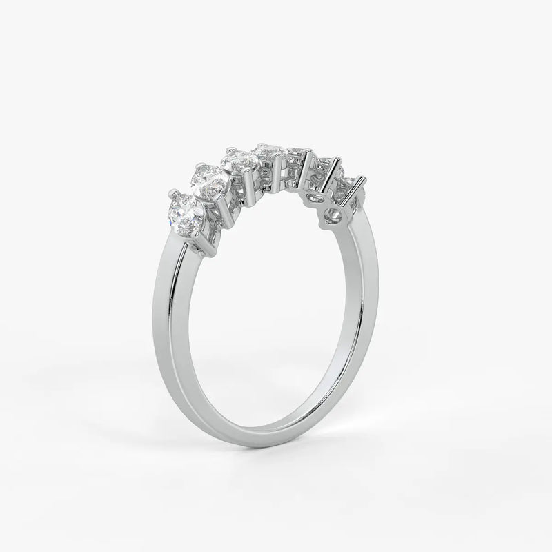 Sylvena Marquise Crest Ring