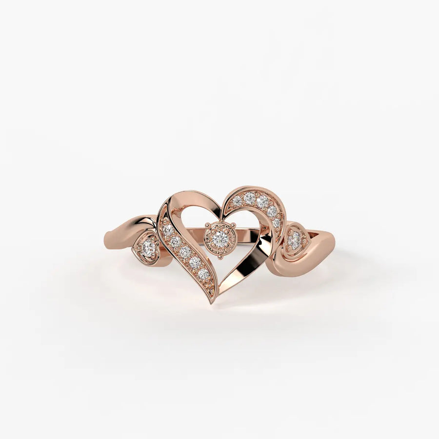 Heartwish Diamond Love Ring