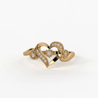 Heartwish Diamond Love Ring