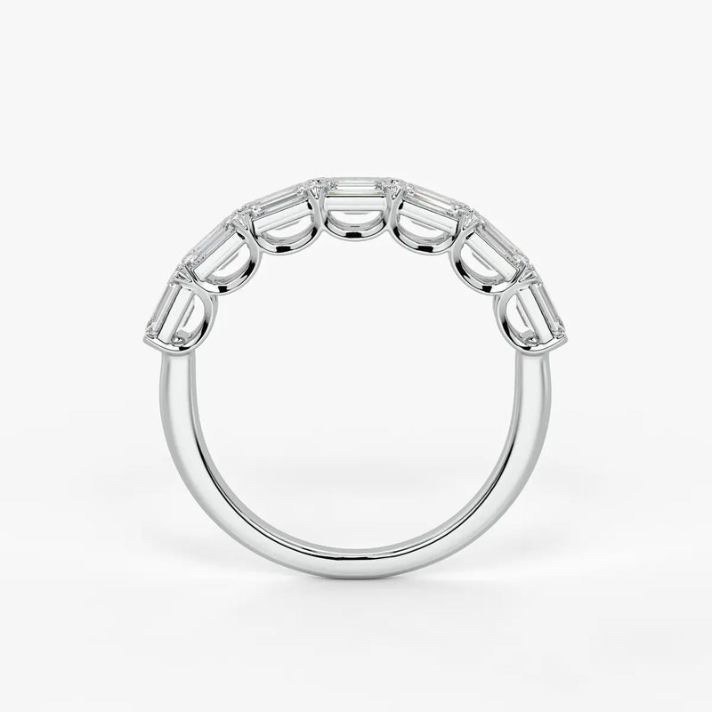 Prism?a Seven Emerald Diamond Ring