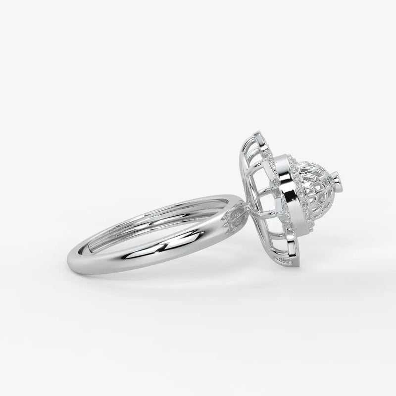 Heartwheel Diamond Ring