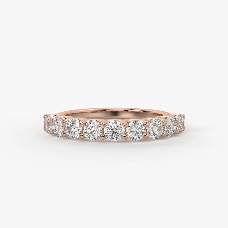 Orlisse Round Diamond Eternity Band