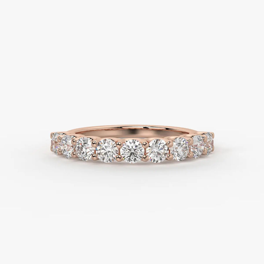 Orlisse Round Diamond Eternity Band