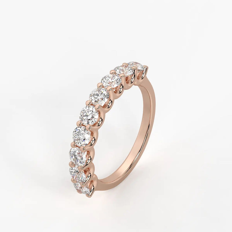 Orlisse Round Diamond Eternity Band