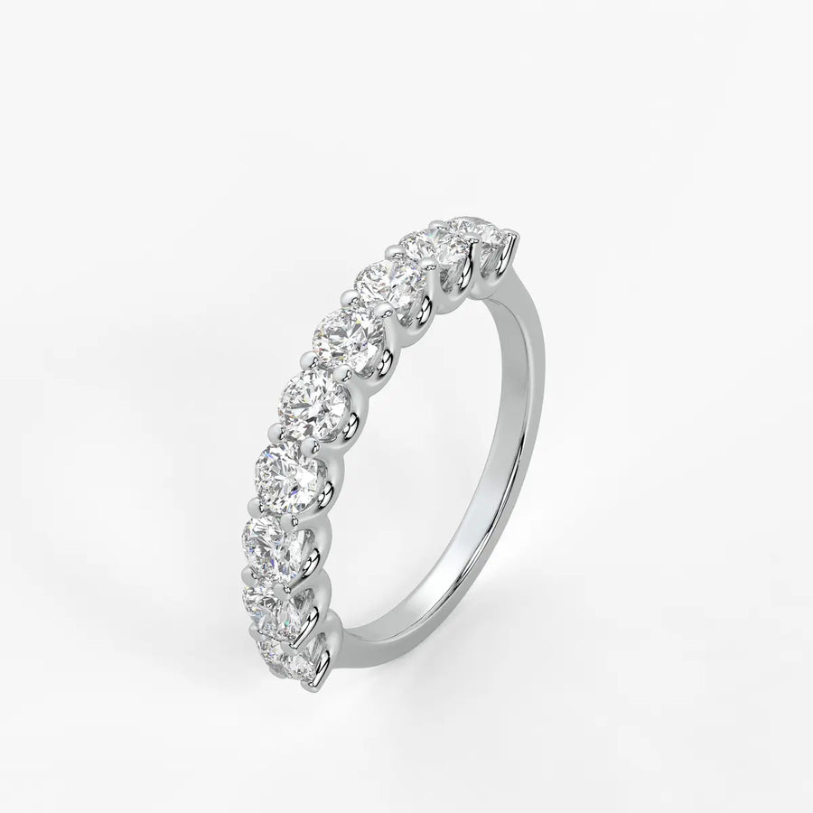 Orlisse Round Diamond Eternity Band