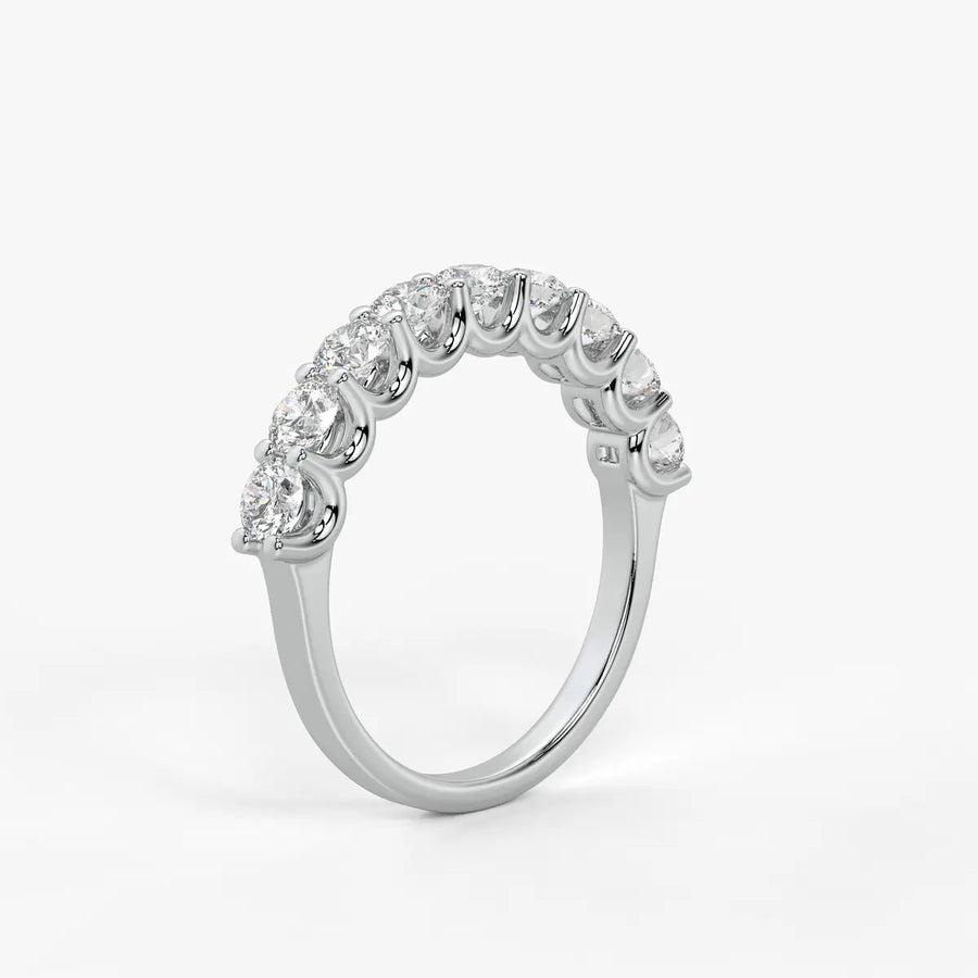 Orlisse Round Diamond Eternity Band