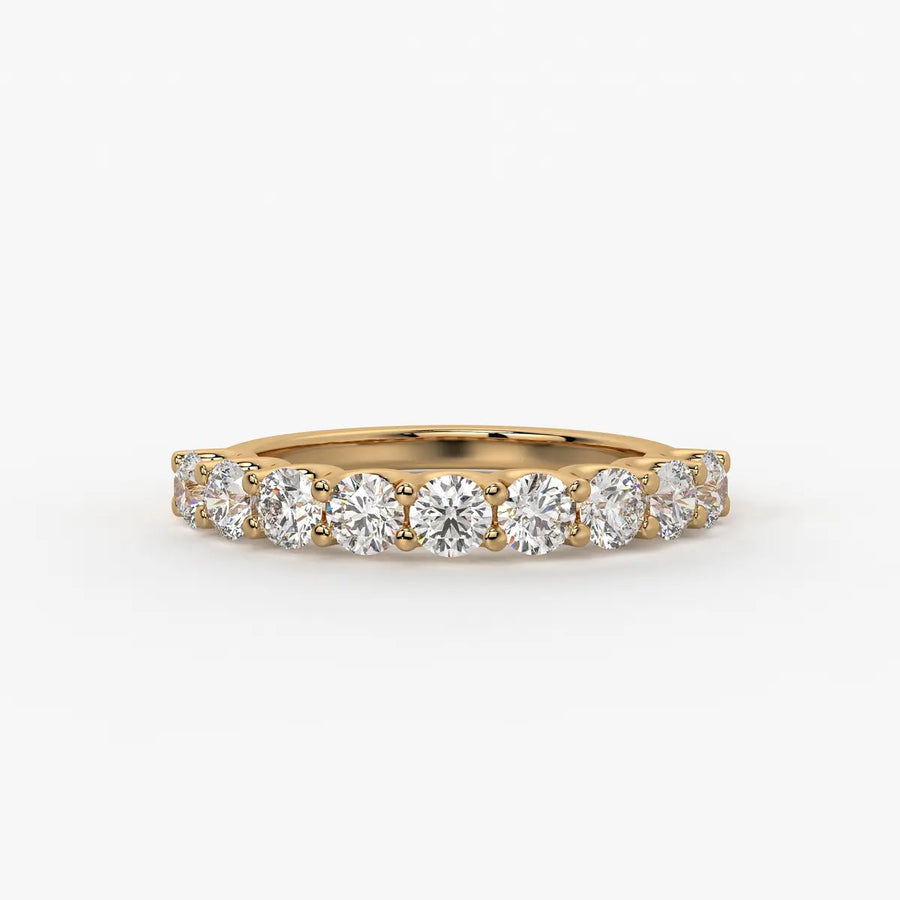 Orlisse Round Diamond Eternity Band