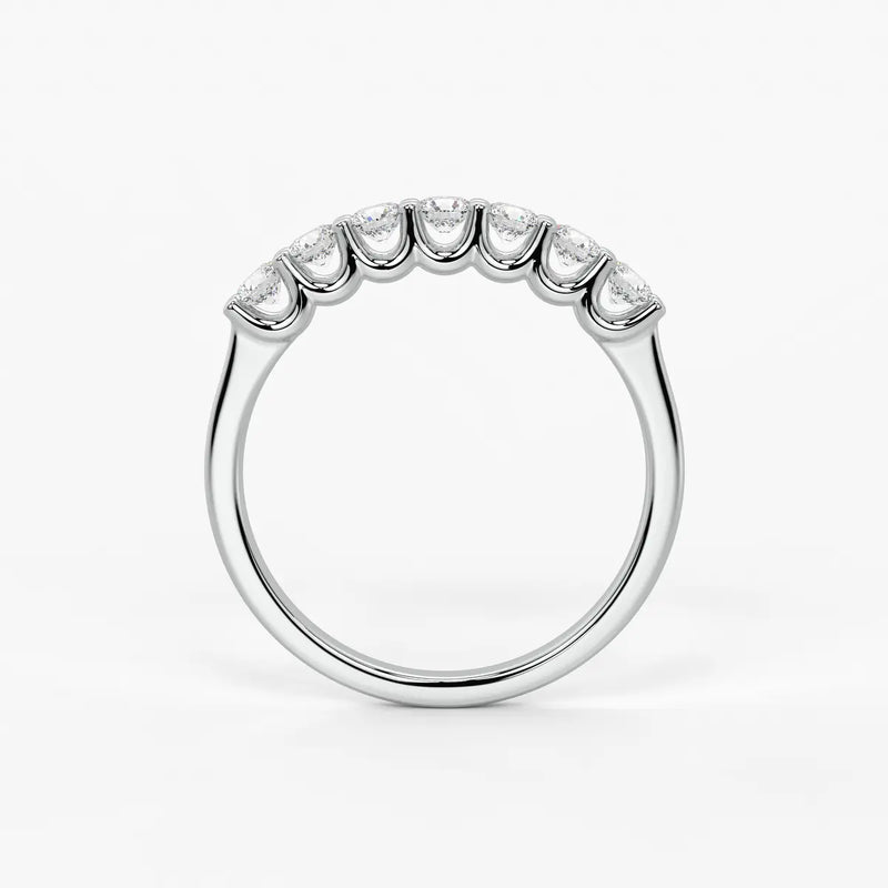 Sevenlight Diamond Line Ring