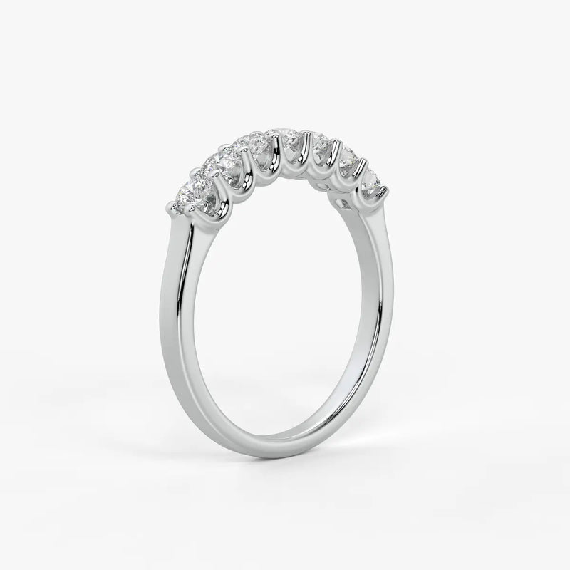 Sevenlight Diamond Line Ring