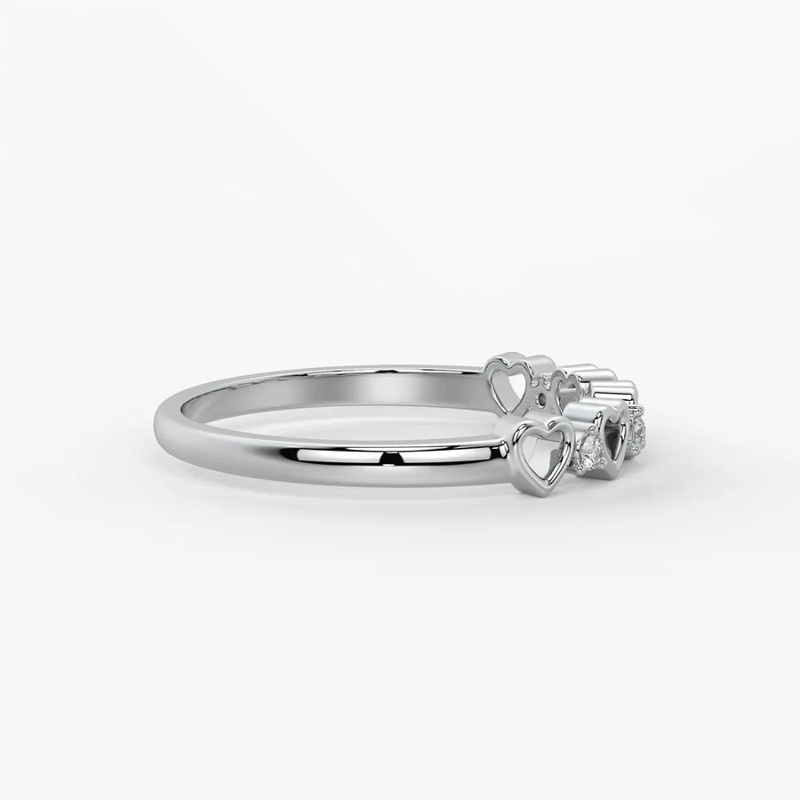 Lovelle Hearts & Sparkle Ring