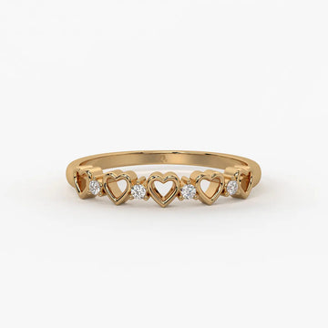 Lovelle Hearts & Sparkle Ring